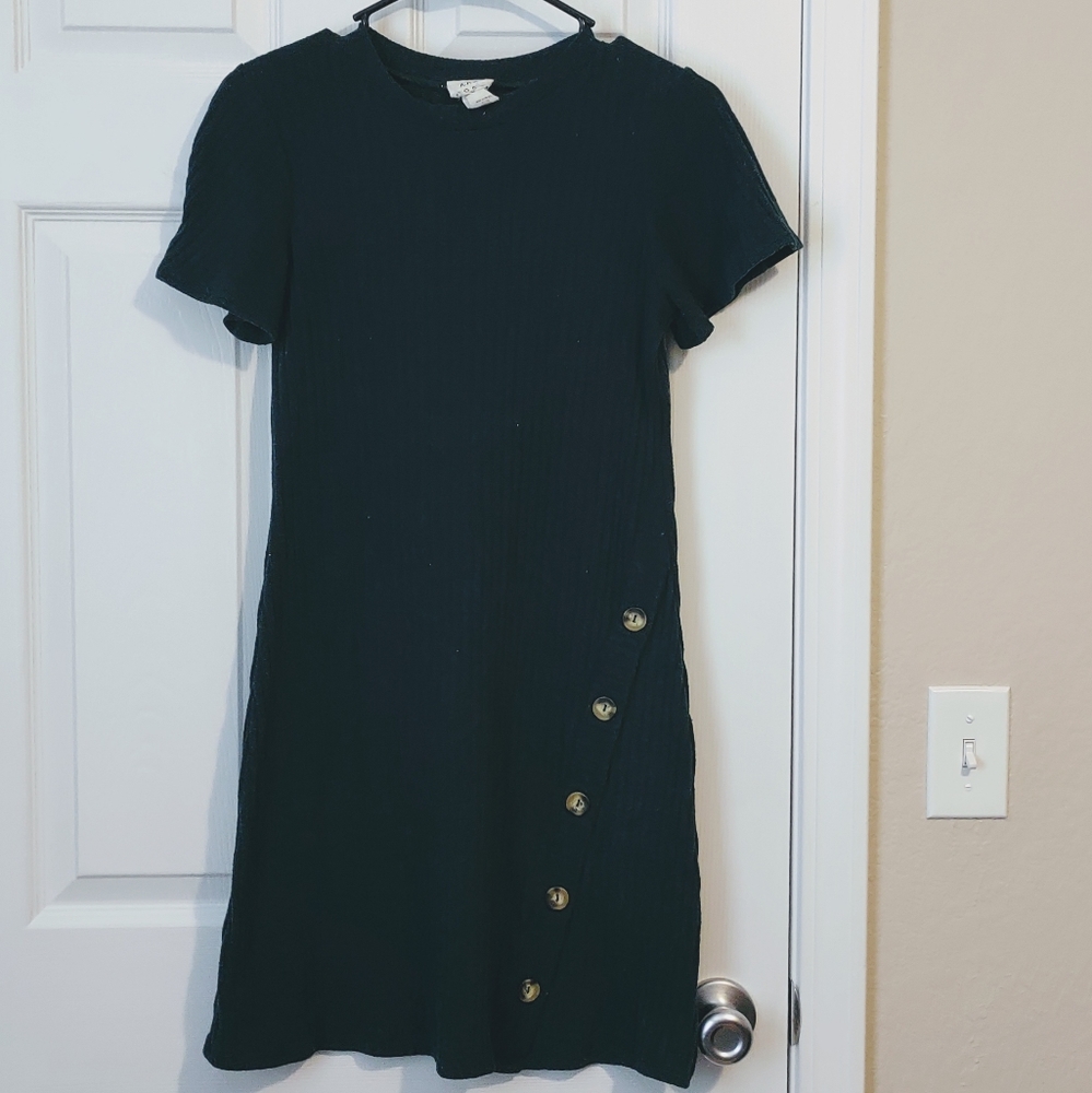 A.K.A. Posh, sweater dress, green, size small